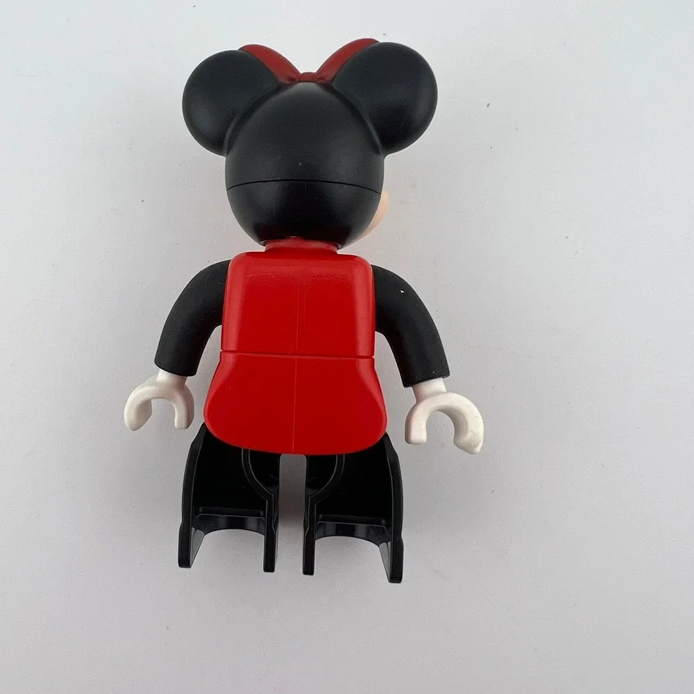LEGO DUPLO Minnie Mouse Figure Red Outfit‎ Disney Character Toy